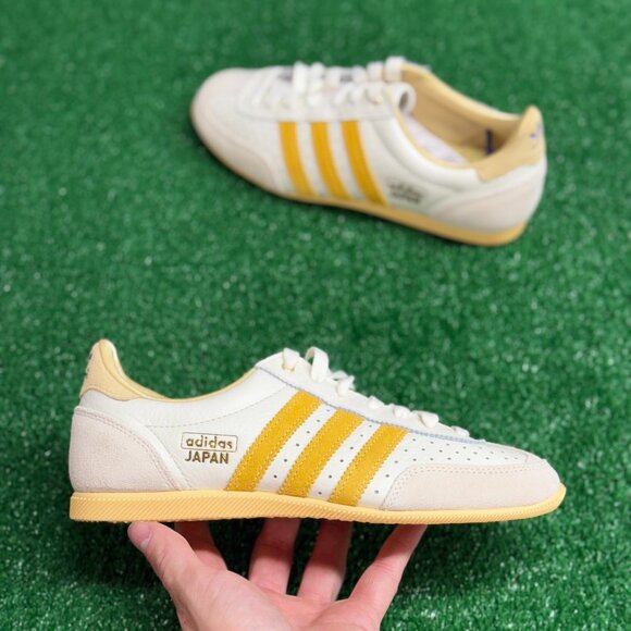 Adidas Japan Off White Spark Yellow Womens Shoes IG2011 NEW Multi Sz - Picture 1 of 7